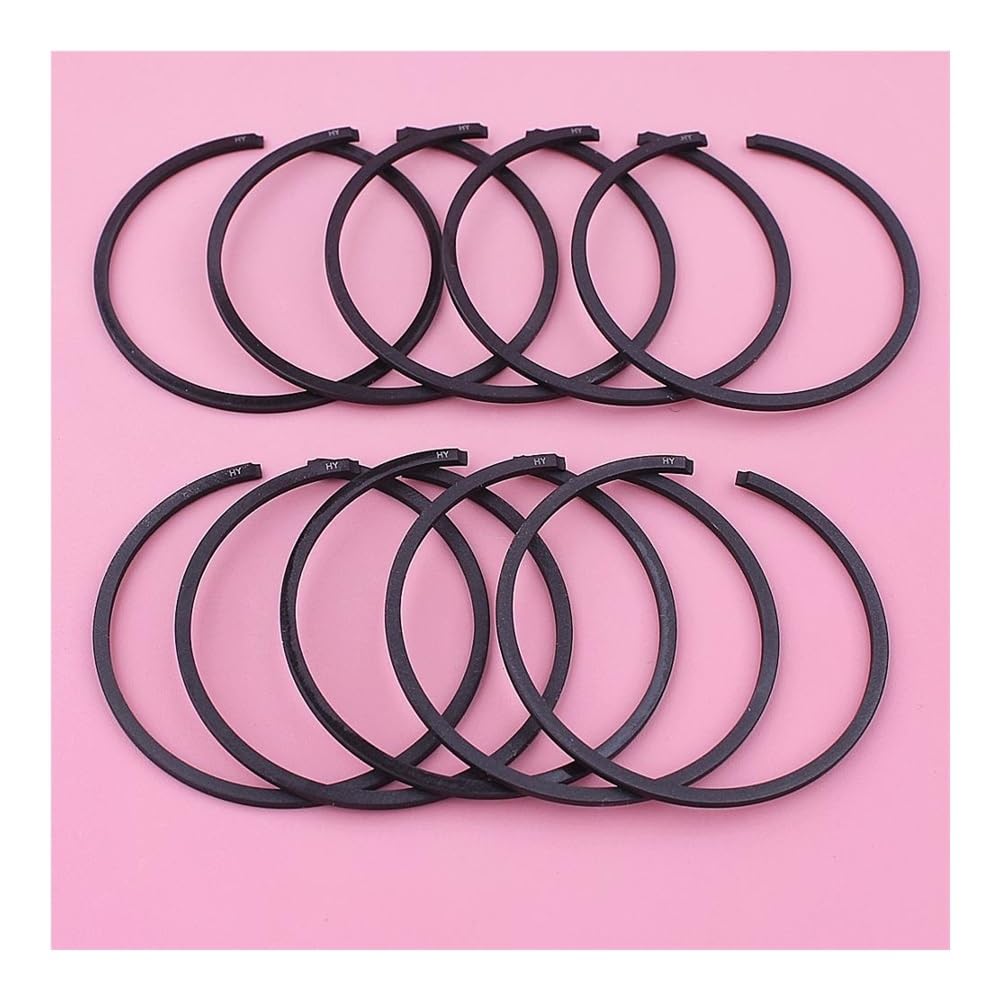 Segments piston 46mm pour entretien de tronçonneuse 034 MS290 et souffleur BR400