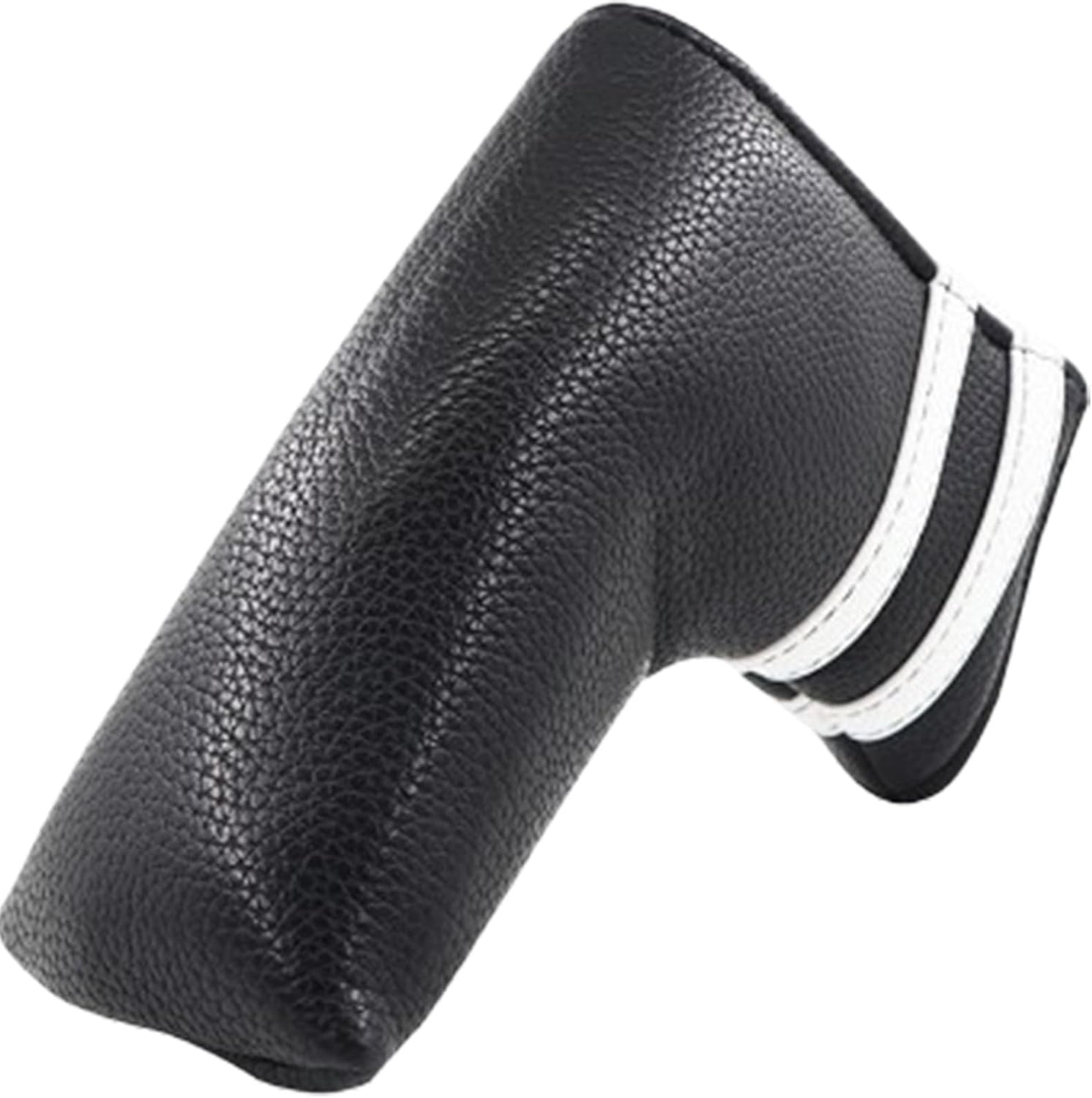 Golf Club Covers,4pcs or 1pc Golf Headcovers for Woods and Driver Fairway Hybrids Women Men - Premium PU Leather with Interchangeable Tags & Magnetic Blade and Mallet Putter Covers