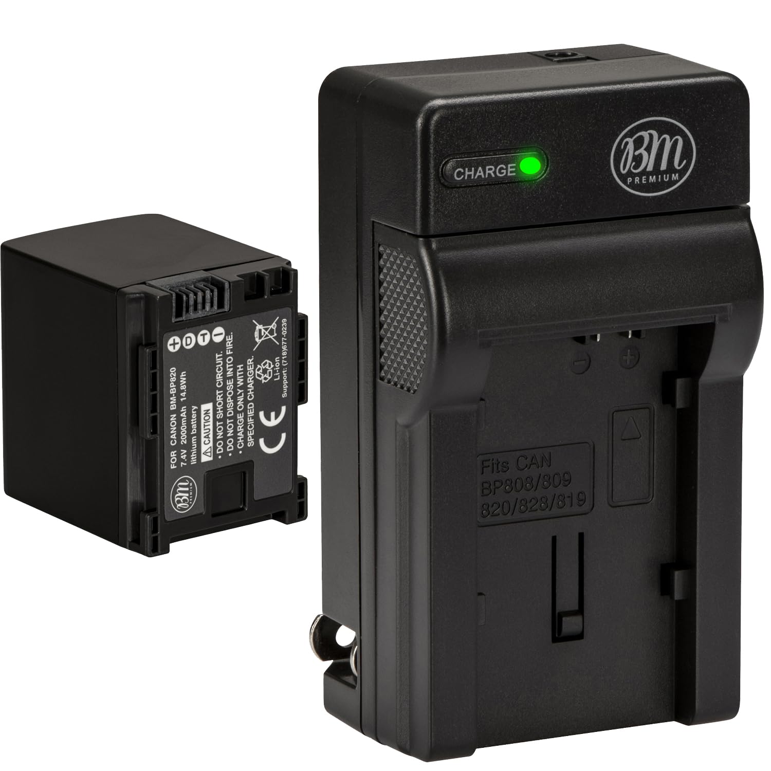 Amazon.com : BM BP-820 Battery and Charger for Canon VIXIA HF G50