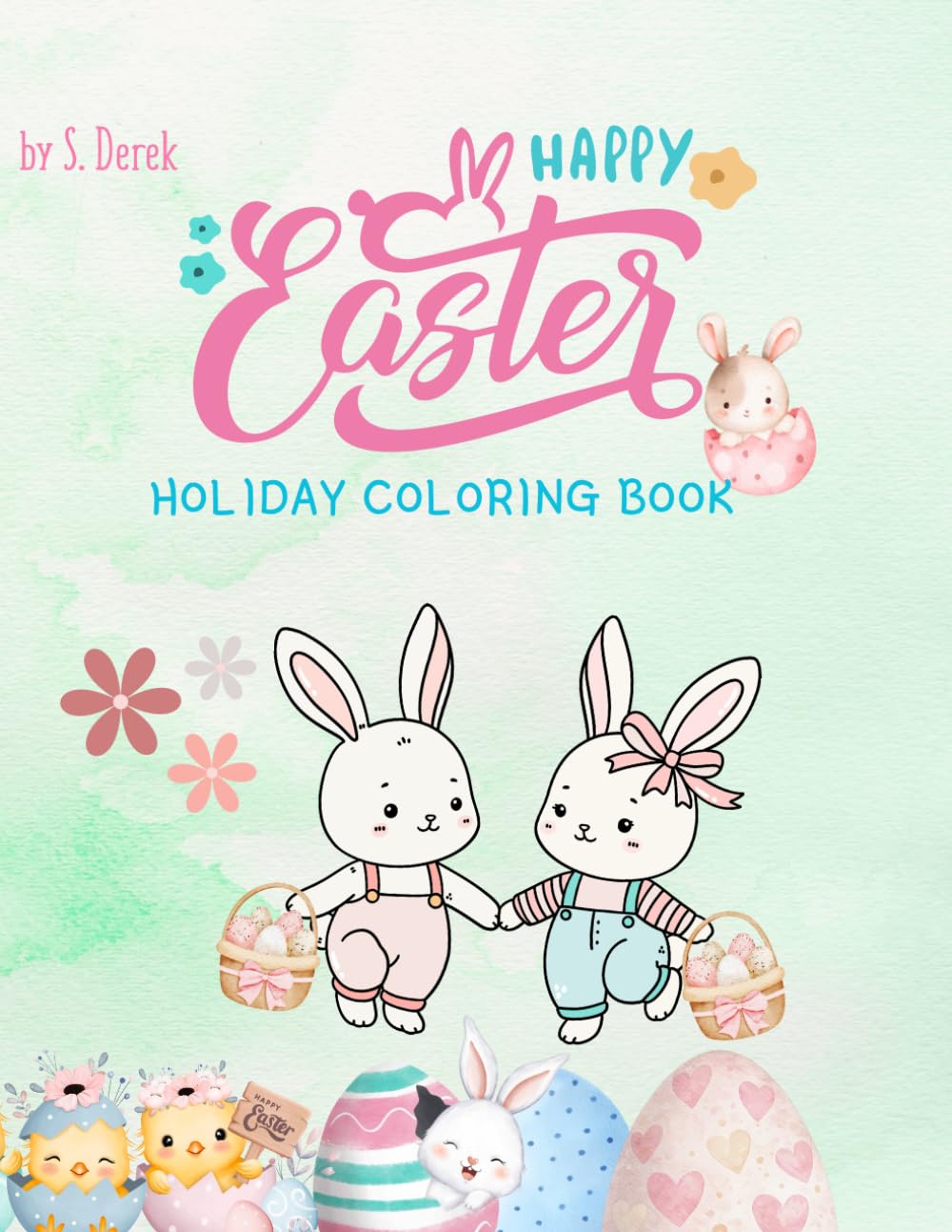 HAPPY EASTER HOLIDAY COLORING BOOK