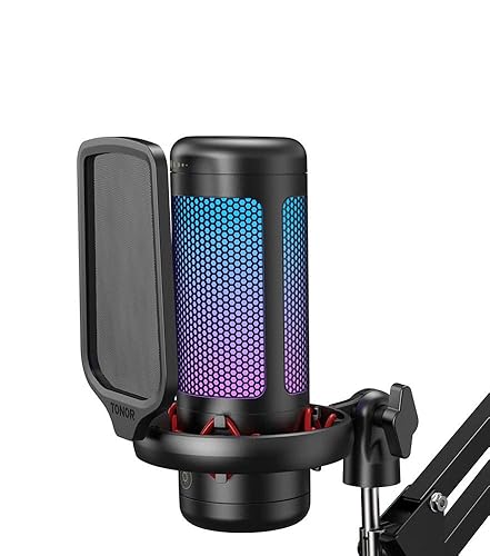 Amazon.com: TONOR Gaming Microphone Set with Boom Arm, Vocal