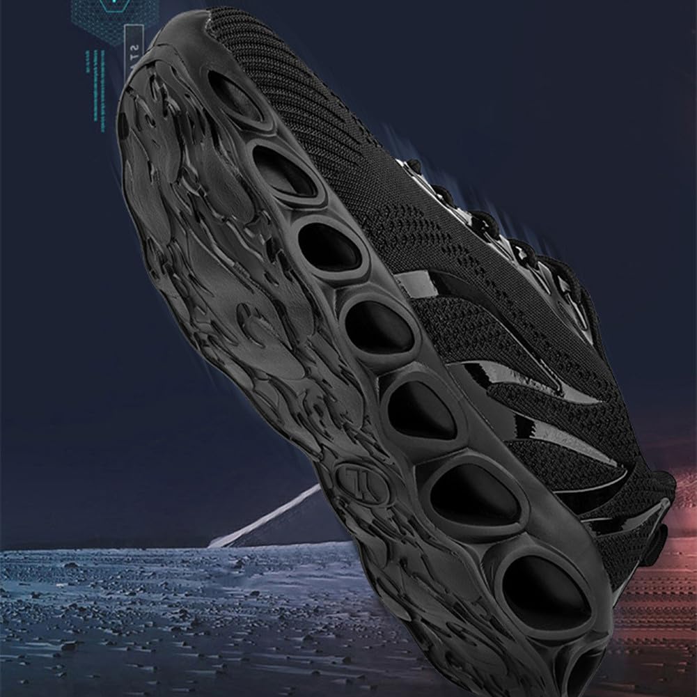 Morbuy Mesh Sneakers Uomo Estive Leggere Scarpe da Running Ginnastica Corsa Camminata Uomo Traspiranti Comode Palestra Scarpe da Lavoro Outdoor Fitness Sportive Sneakers 36-48