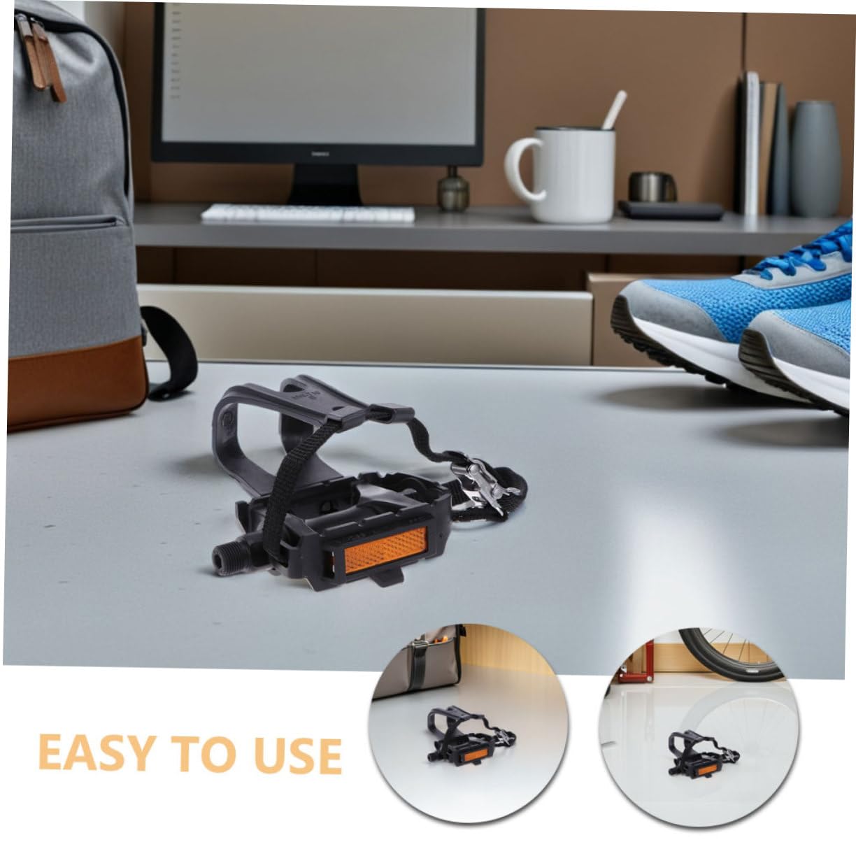 Toddmomy 2pares Correas para Pedales De Bicicleta De Correas Antideslizantes para Ciclismo Al Aire Ajustables De Repuesto para Pedales De Bicicleta