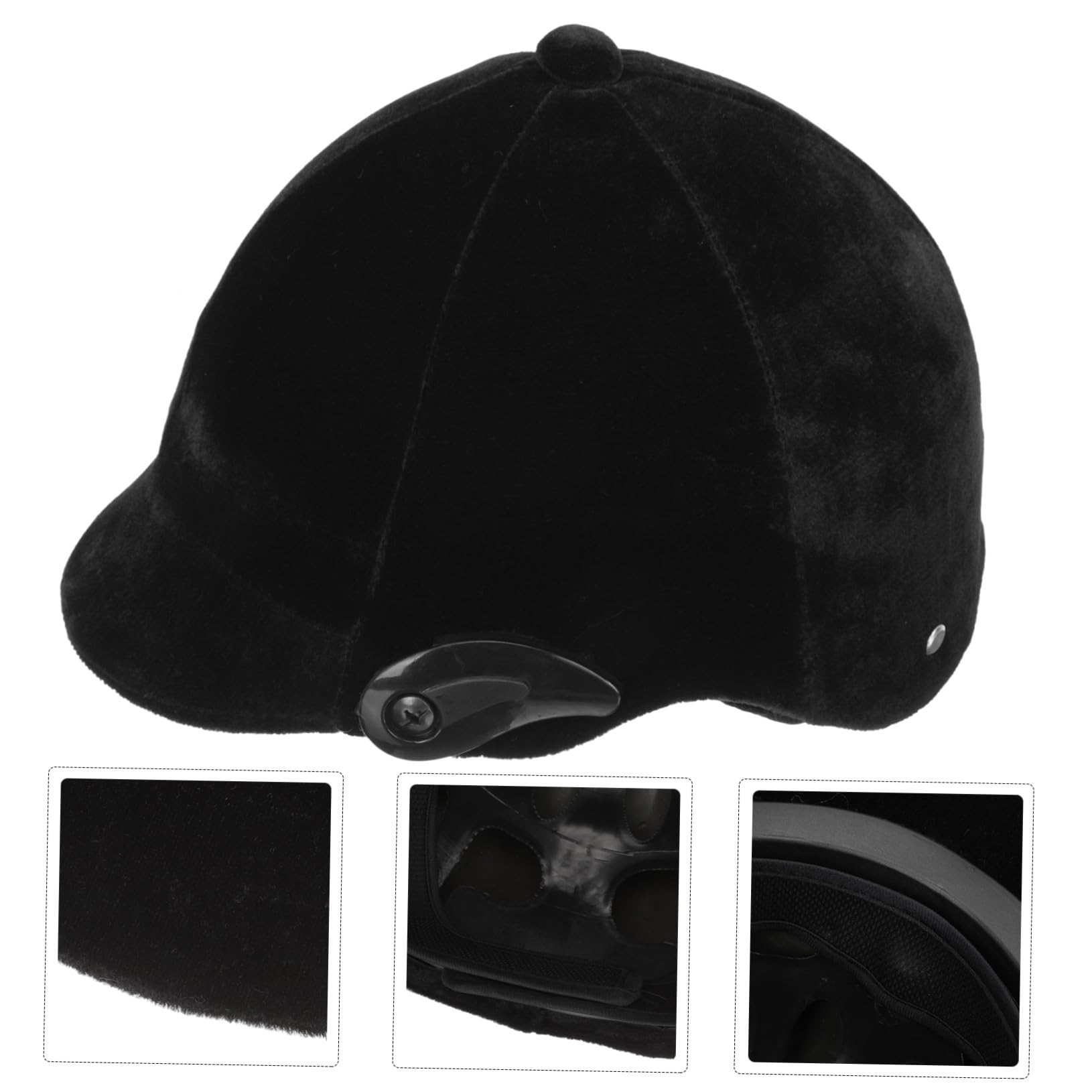 Abaodam Casco Da Equitazione Per Bambini Con Ventilazione, Fodera Lavabile e Regolazione Facile, Casco Protettivo Equestre Per Ragazzi Per Allenamento e Attività All’aperto