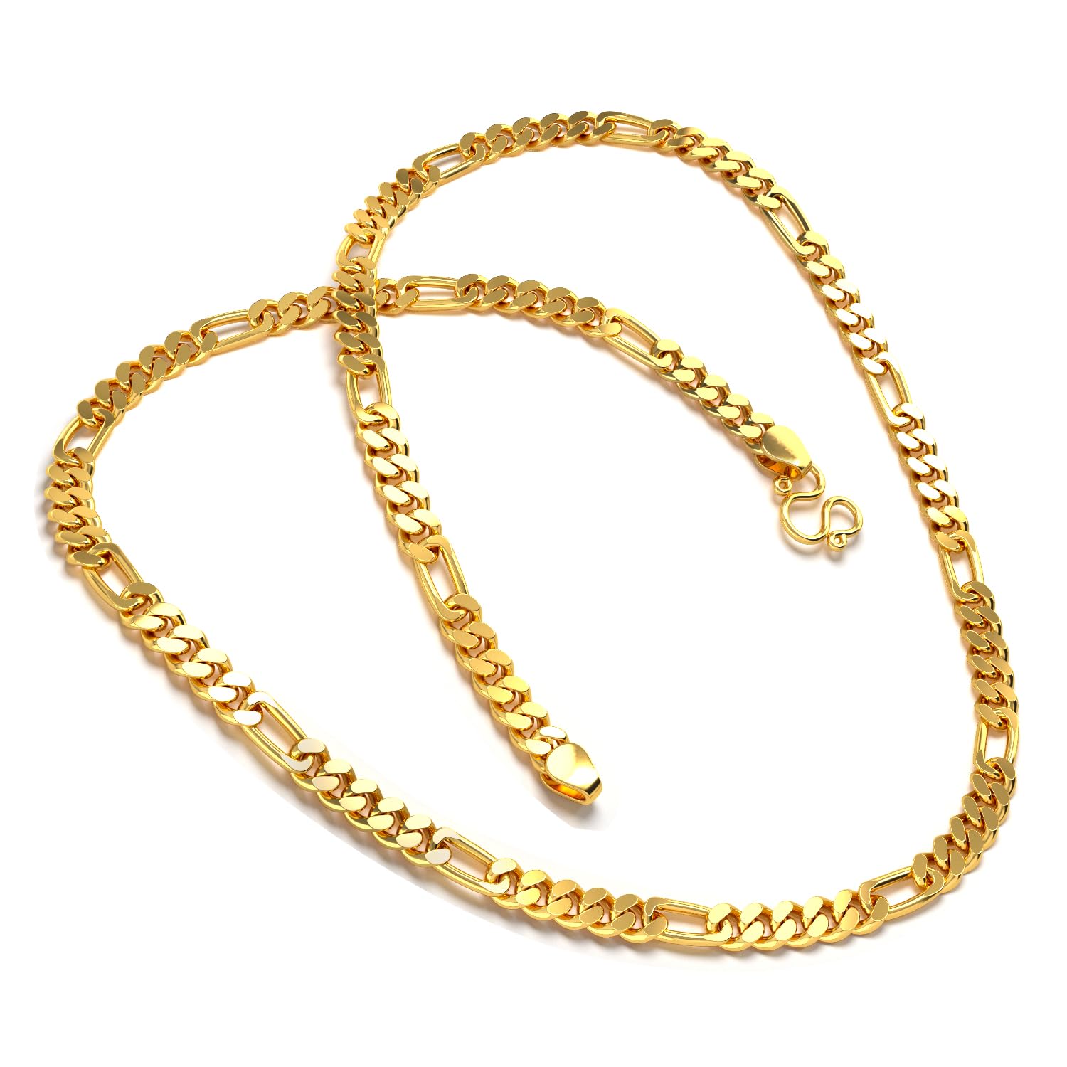Joyalukkas 22K 916 Purity BIS Hallmarked Regal Gold Curb Weave Chain For Boys And Men (B0CYTD7SYP) Amazon Price History, Amazon Price Tracker