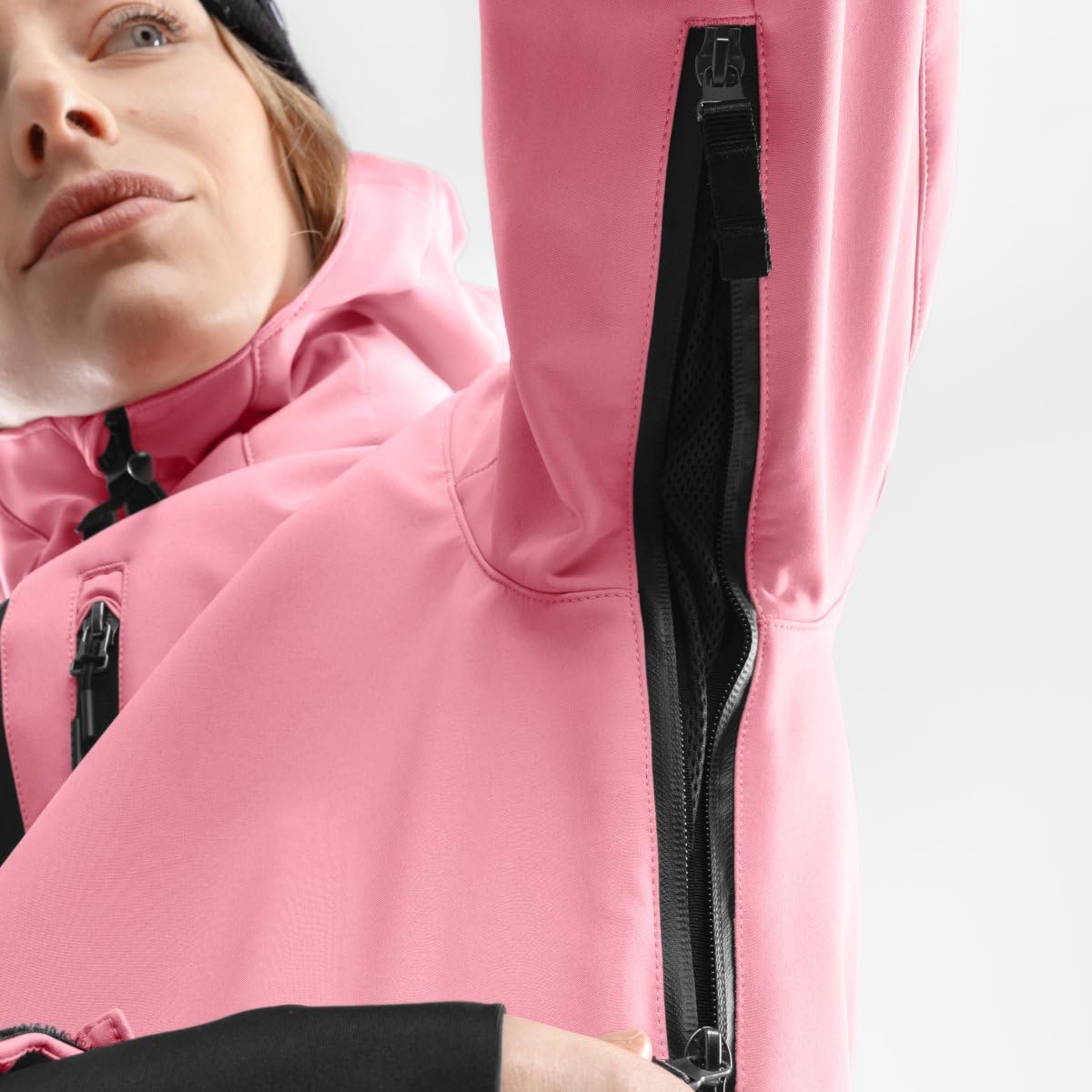 SIROKO - Veste Softshell de Ski pour Femme W2-W Lollipop