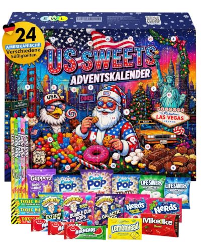 Adventskalender US Sweets Mix 2026