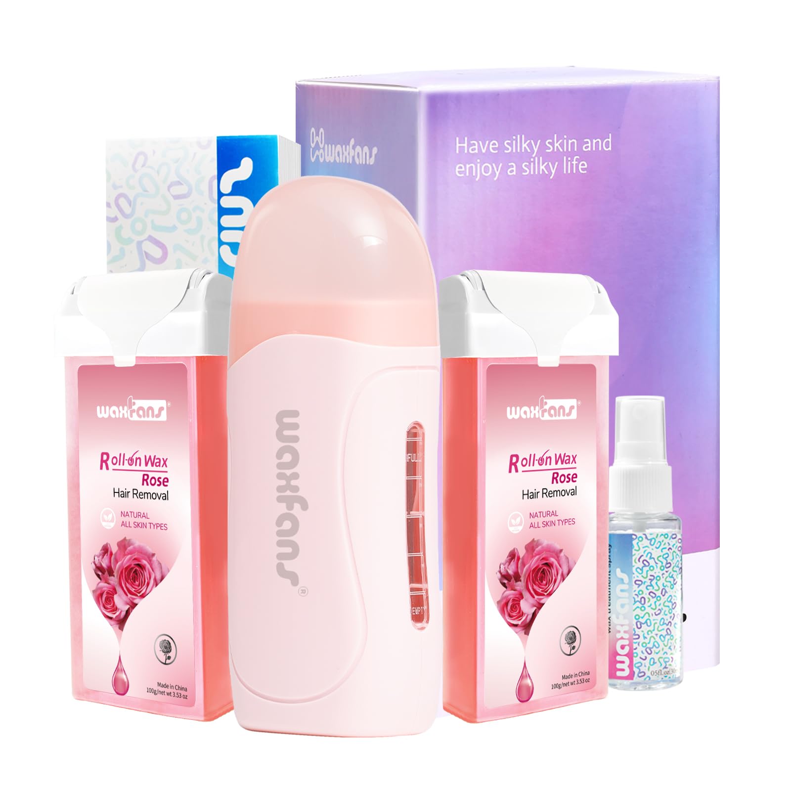 Photo 1 of Waxfans Roll-On Waxing Kit