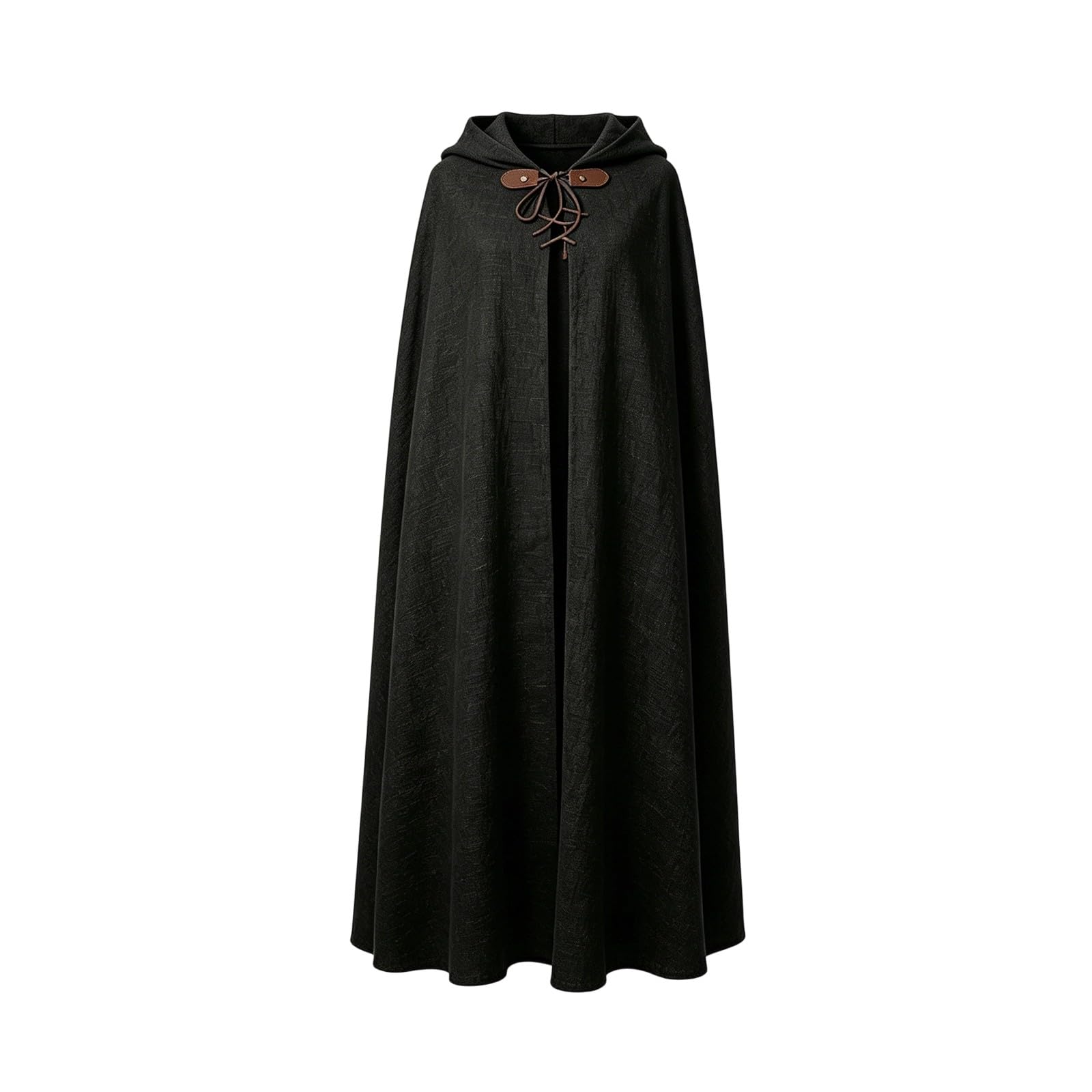 Cape Médiévale Lin Vintage Cosplay Mage Elfe