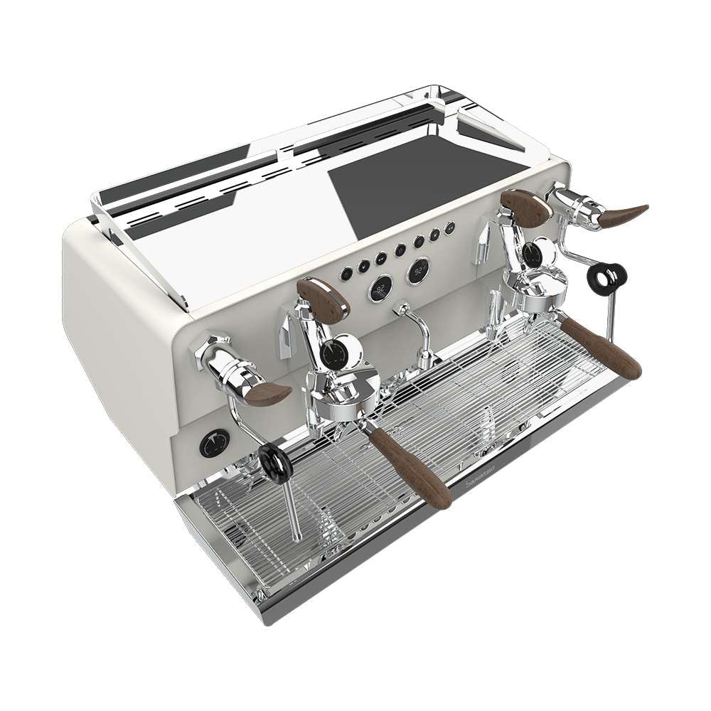 Cecotec Machine a Café Expresso Professionnelle Barista Baristeo Gastro. Pré-Infusion Réglable Pour Crème Parfaite, Pompe Rotative 9 Bars, Porte-Filtre 58 Mm, Chaudière Inox 10,5 L, Affichage PID