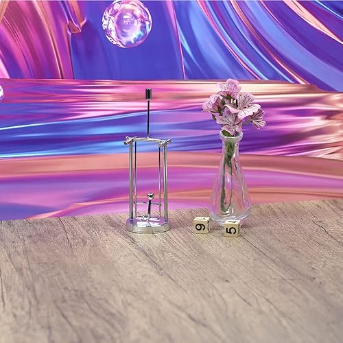 Miniatura 3 de MagicTech Juguete de Equilibrio de Acero Juguete Tambaleante de Equilibrio Juguete de Balanceo Arte Cinético Juguete de Equilibrio Descompresivo