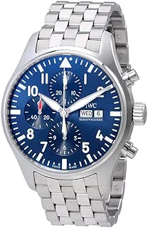 IWC Pilot Le Petit Prince automático cronógrafo Mens Reloj iw377717
