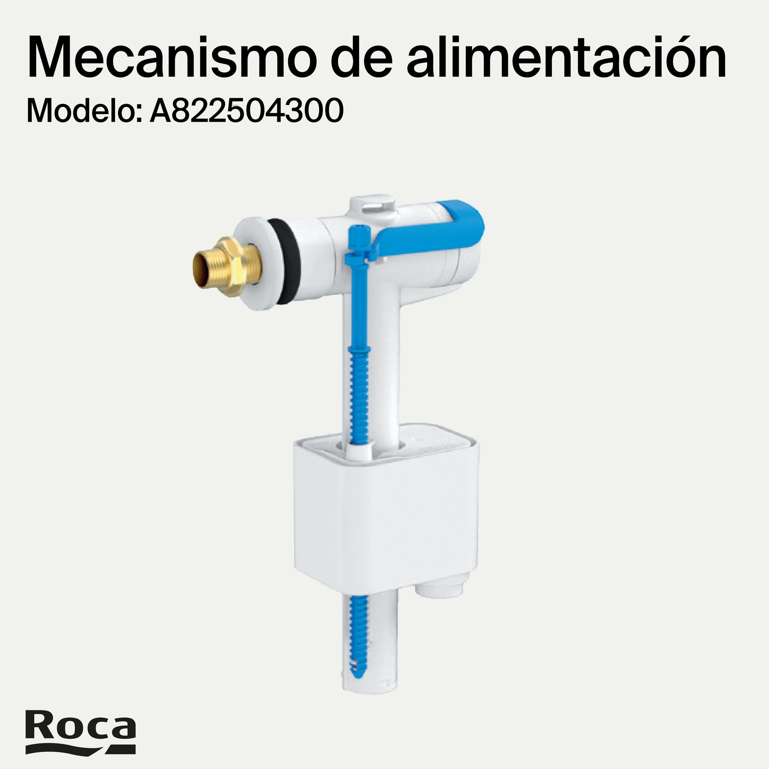 Roca A822504300 - Mecanismo de alimentación lateral con rosca metálica. compacto y llenado rápido — view 7
