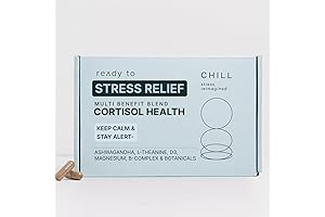 Chill Stress Relief Supplement - Reduce Stress, Anxiety and Cortisol - Relax!