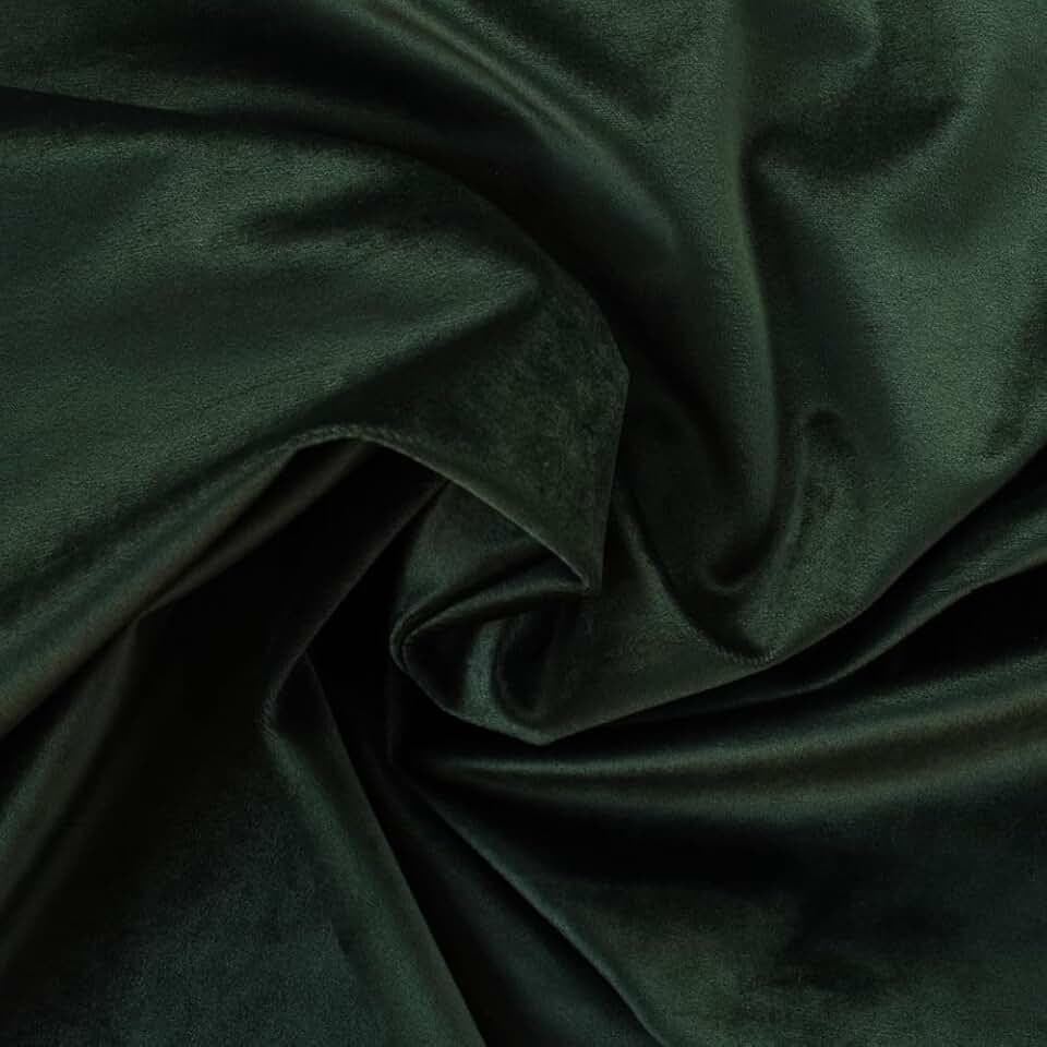 Tecido Para Sofá e Estofado Veludo Inca Verde - 11- Largura 1,40m INC-11