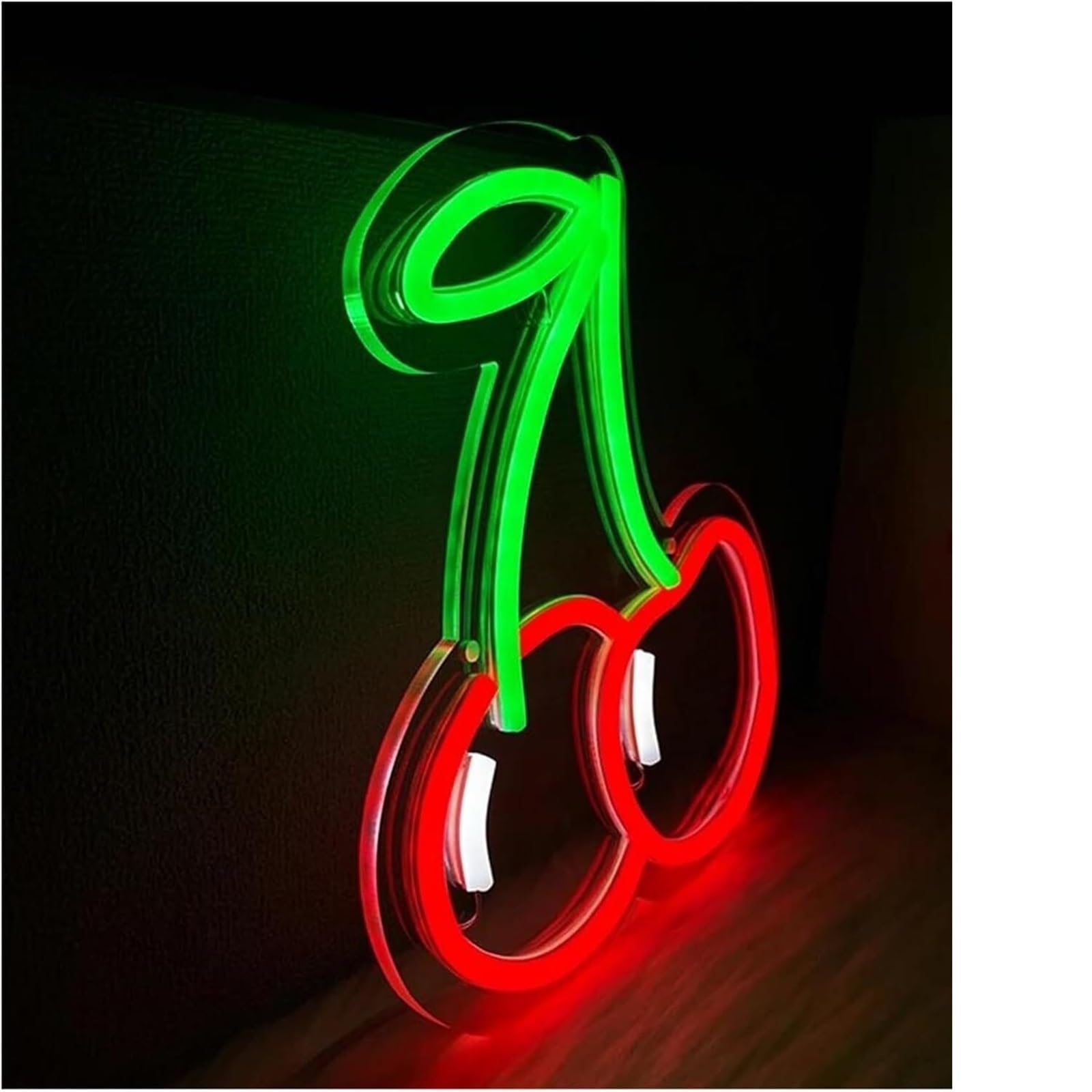 LED Lampada al neon Lampada al per neon con atmosfera rilassante e ciliegia, ideale per decorazioni murali in camera da letto