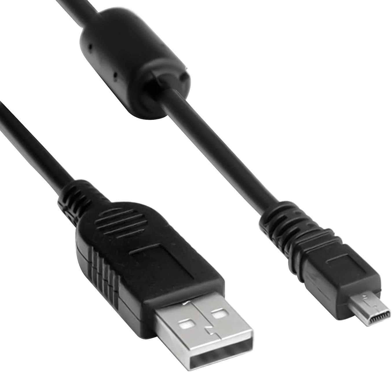 Replacement UC-E6 UC-E23 UC-E17USB Camera Transfer Data Charger Charging Cable Cord for Nikon CoolPix, L, D, P, Series, Nikon D3300 D750 D5300 D7200 D3200, Coolpix L340 L32 A10 P520 P510 P500 & More