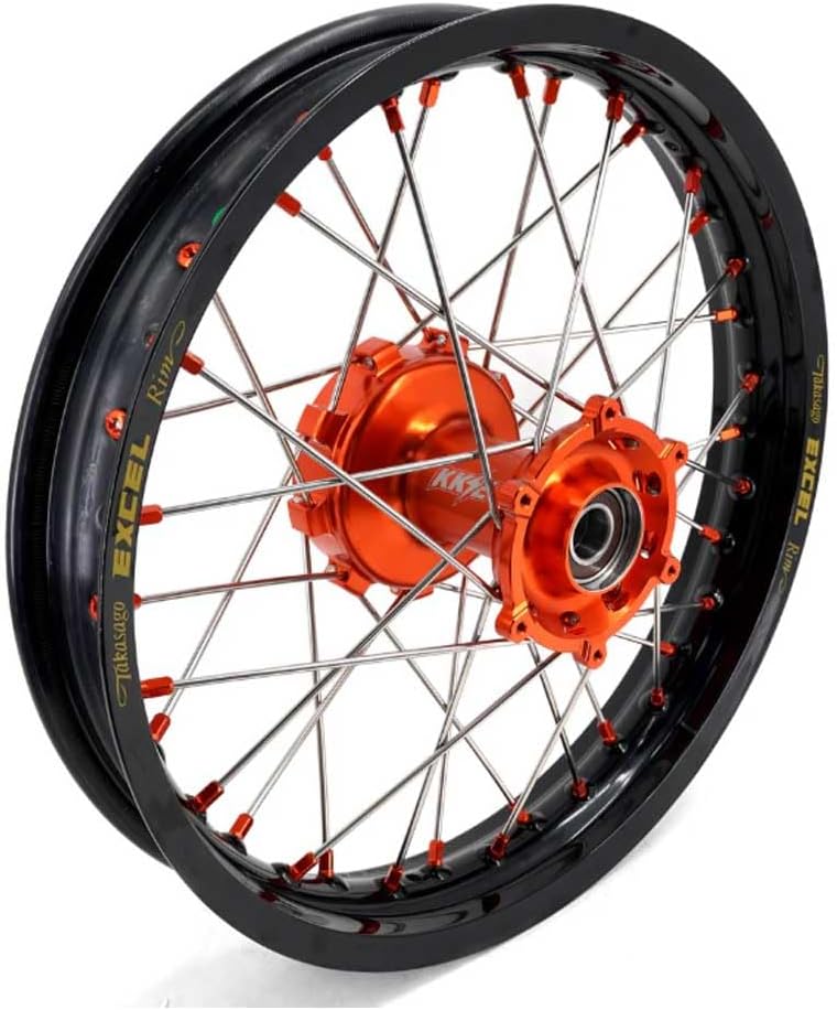 KKE 1.85 * 21" & 2.5 * 18" EXCEL Wheels Fit KTM790 Adventure R 2019-2022 KTM890 Adventure R 2021-2022 with Takasago EXCEL Motorcycle Tubed Spoke wheels