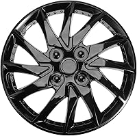 Vista 1 de 14 tapas de rueda para neumáticos, tapacubos negros, accesorios de glamping, decoración negra, cubierta de rueda de vehículo para cubo, llantas