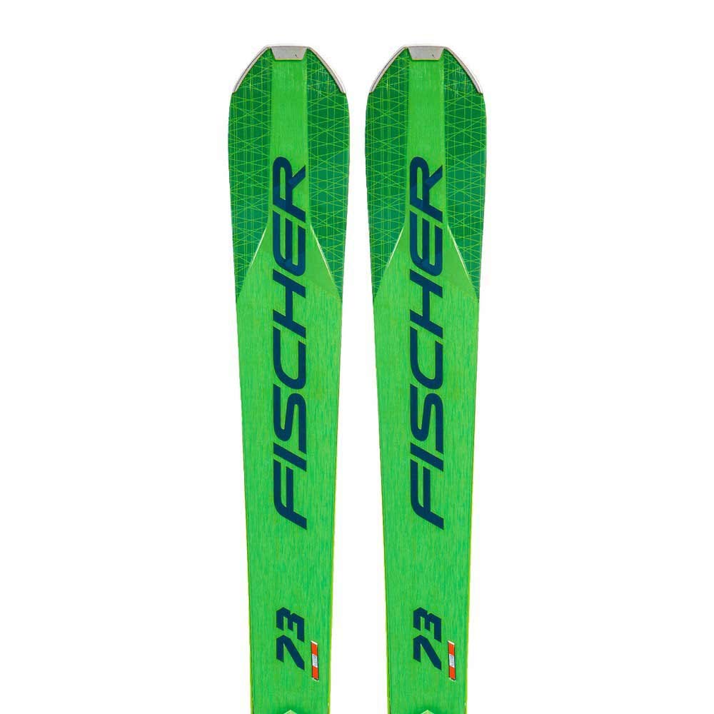 FISCHER RC One 73 + RS 11 GW Powerrail Brake 78 Binding Ski, Green