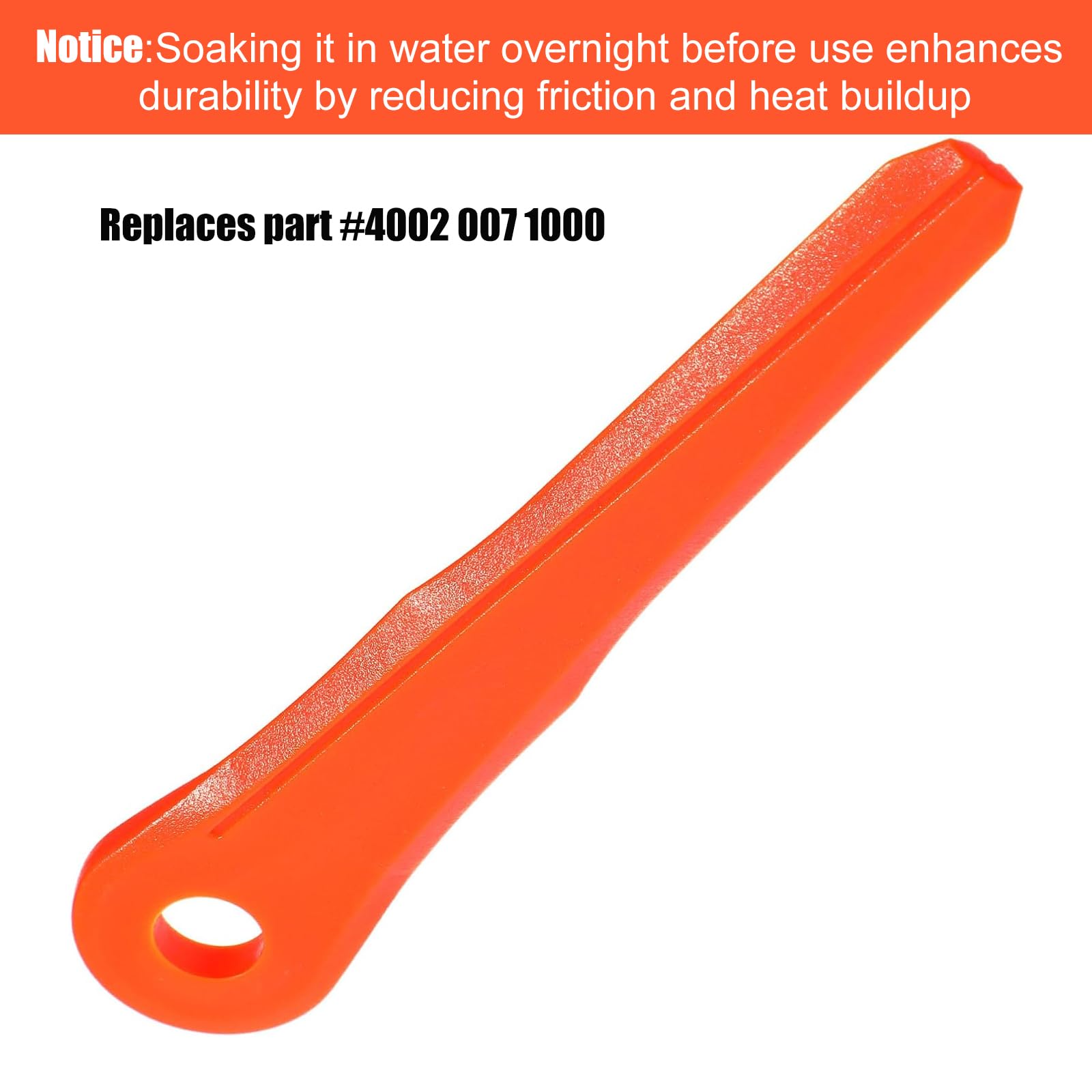 Chuancheng Paquete de 30 cuchillas de plástico 4002 007 1000 para cabezales de recortadora Stihl Weed Eater Blade Polycut 6-2, 6-3, 7-3, Polycut 28-2, 48-2, 47-3