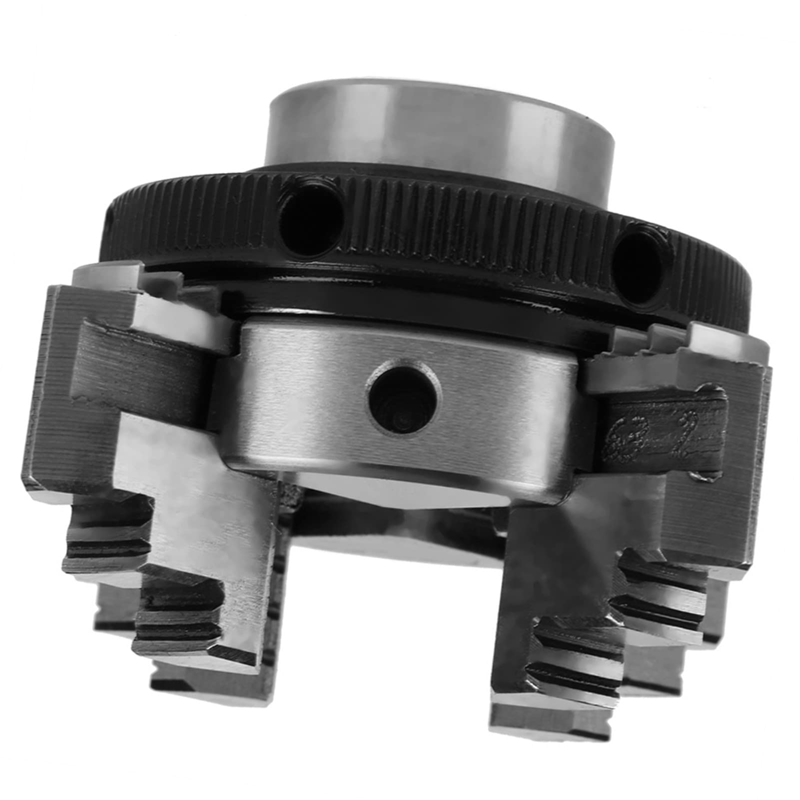 HUIOP Portabrocas Manual de Montaje de Rosca M14 Autocentrante Reversible Mini de 4 Mordazas de 50 Mm, Alta Resistencia y Dureza, Tamaño Pequeño, Cómodo de Transportar, Portabrocas