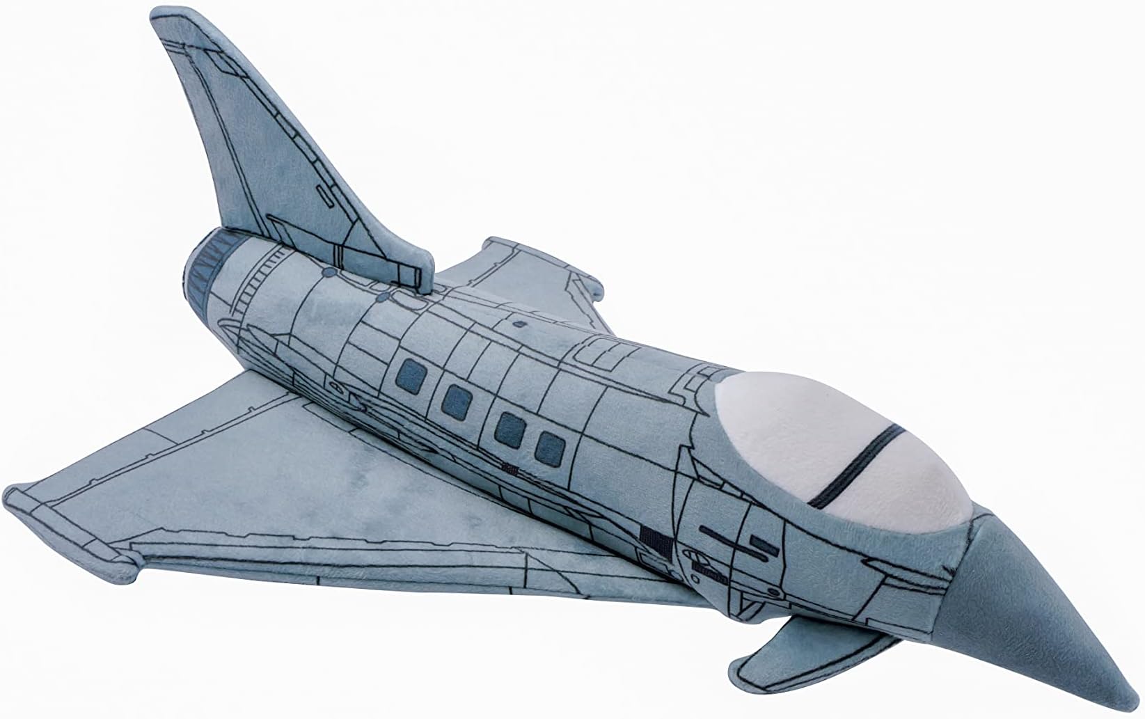 The London Toy CompanyTyphoon Jet Aircraft Soft - Realistic Aviation Design for Kids and Collectors