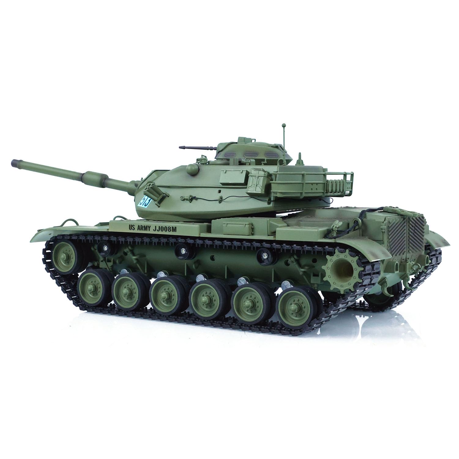 TOUCAN RC HOBBY TD Modelo 1/16 RC Tank M60A3 USA Control remoto BB Infrarrojo Battle Model Smoke