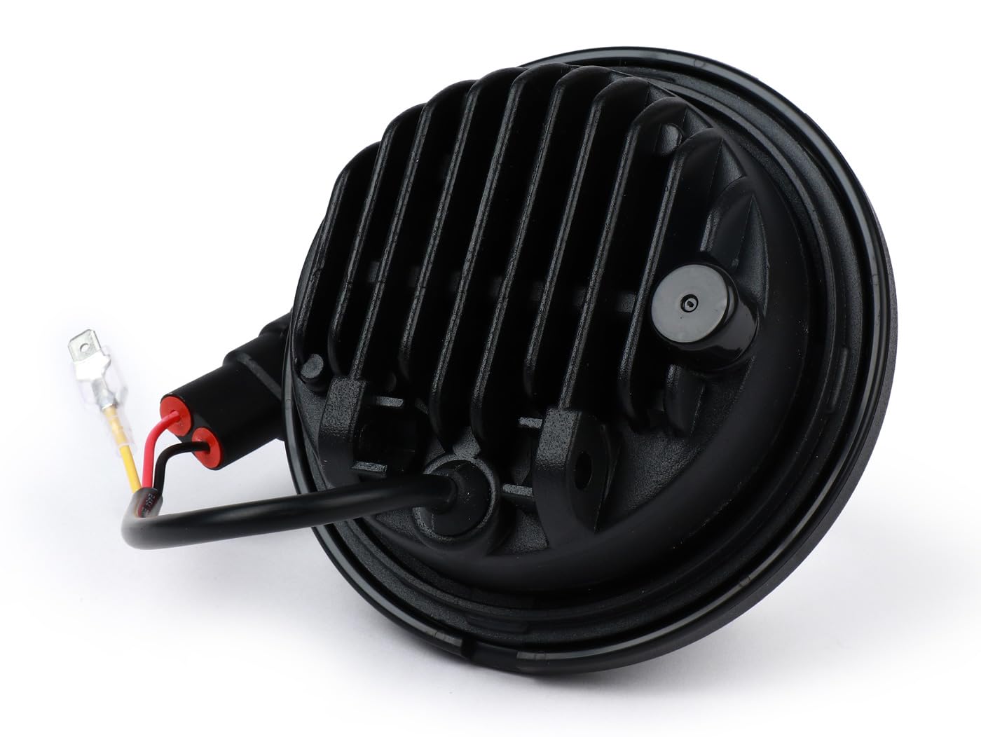 Generico Fanale Faro Anteriore Led per Vespa 50 125 primavera ET3 SS Evok 6/12V 7000 Lumen COMPLETO