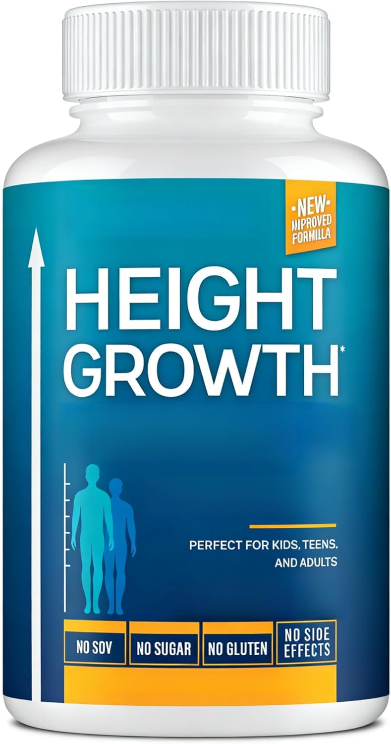 Daily Healthy Height Growth Complex aiuta a supportare il normale sviluppo fisico e il mantenimento della crescita. Adatto per l'uso quotidiano da parte di bambini, adolescenti e adulti.