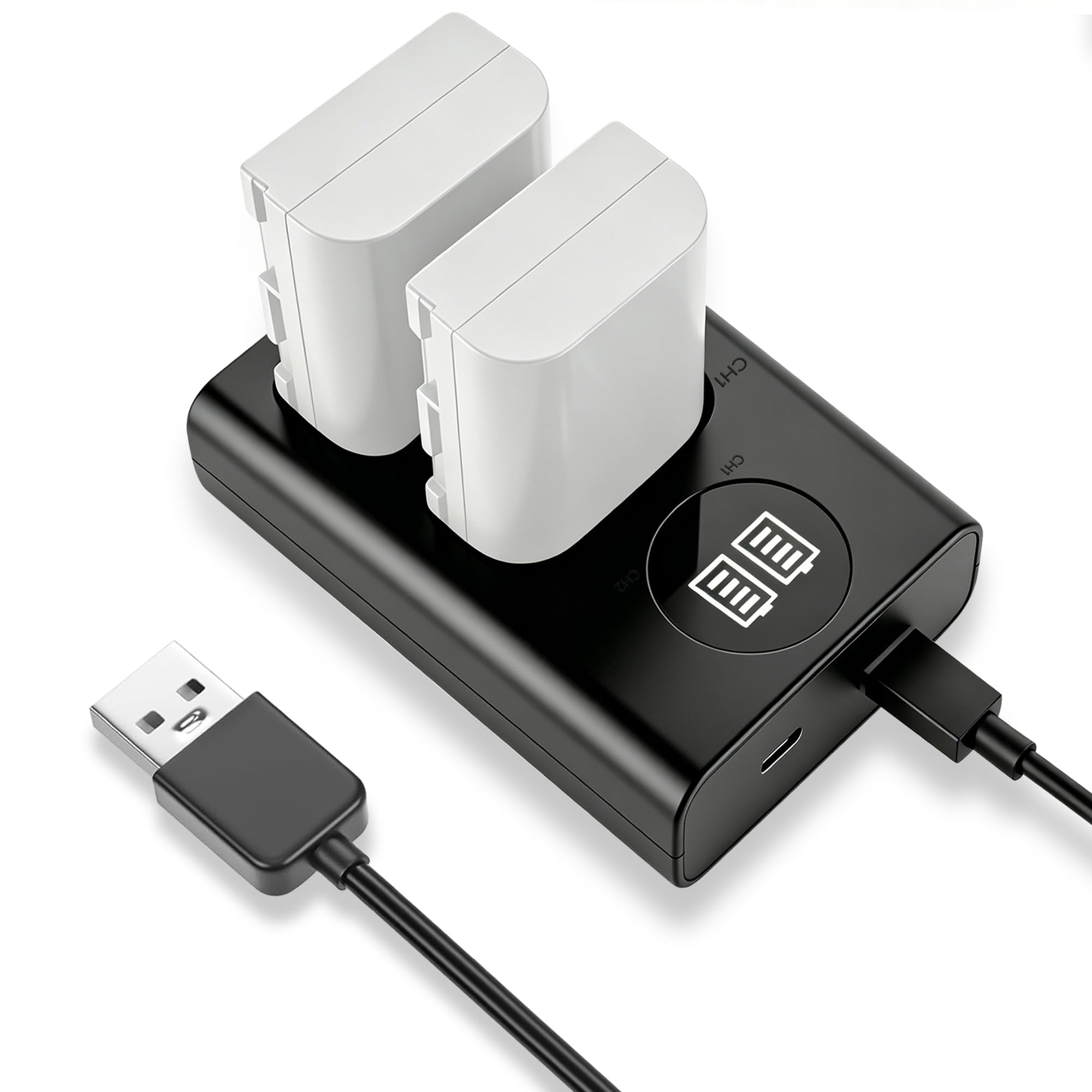 Photo 1 of Cilhrok LP-E6 Dual USB Camera Battery Charger