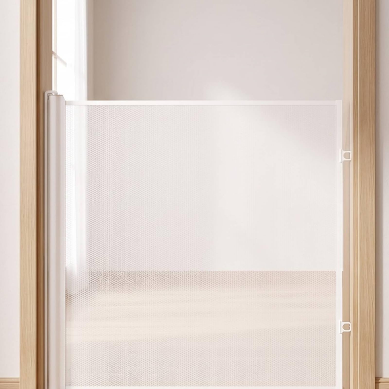 in Tessuto a Rete Durevole, Bianco, size to 4