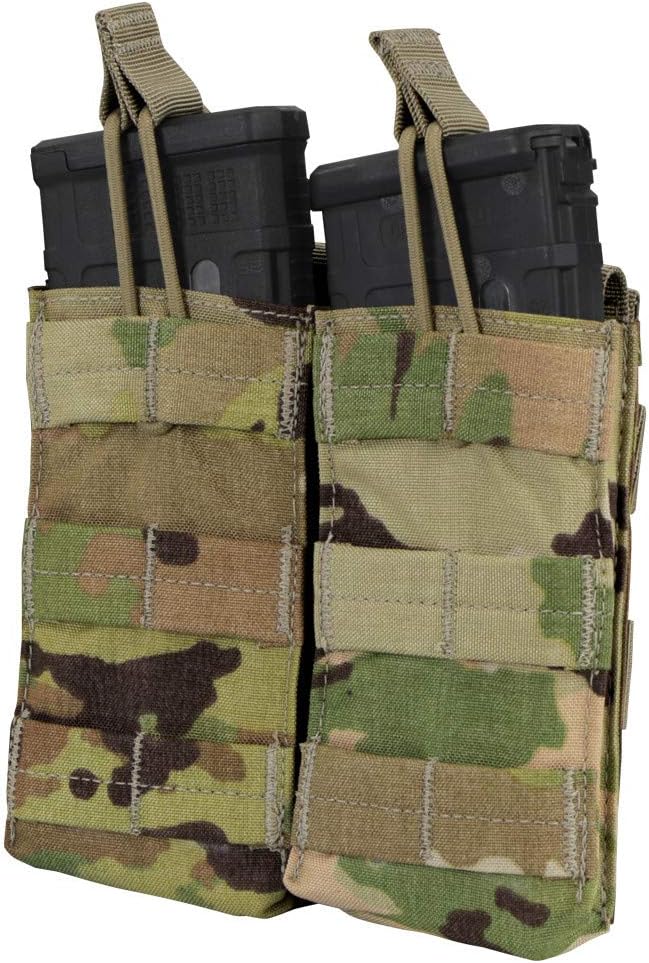 Condor Double M4/M16 Open Top MAG Pouch With Scorpion OCP