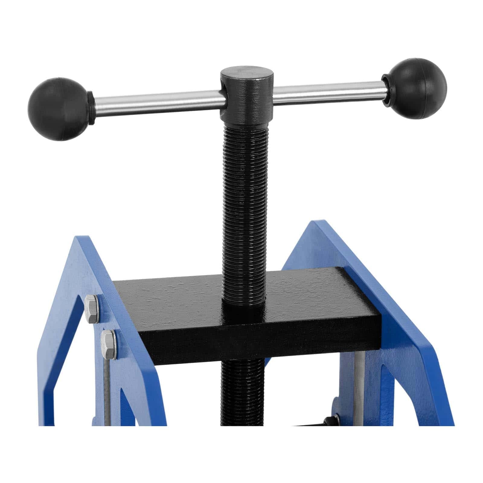 MSW Cintreuse À Galet 3 Galets Manuelle Rouleuse Profilés Professionnelle Pyramidale MSW-TRB-100 (Rayon 66-120 cm, Pour Tubes Ø 38 mm, Angle 0-360°, Manivelle, Acier Au Carbone)