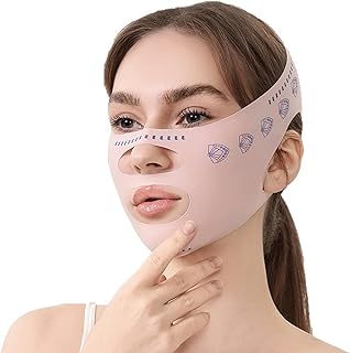 Máscara de elevación facial con línea V, corr...