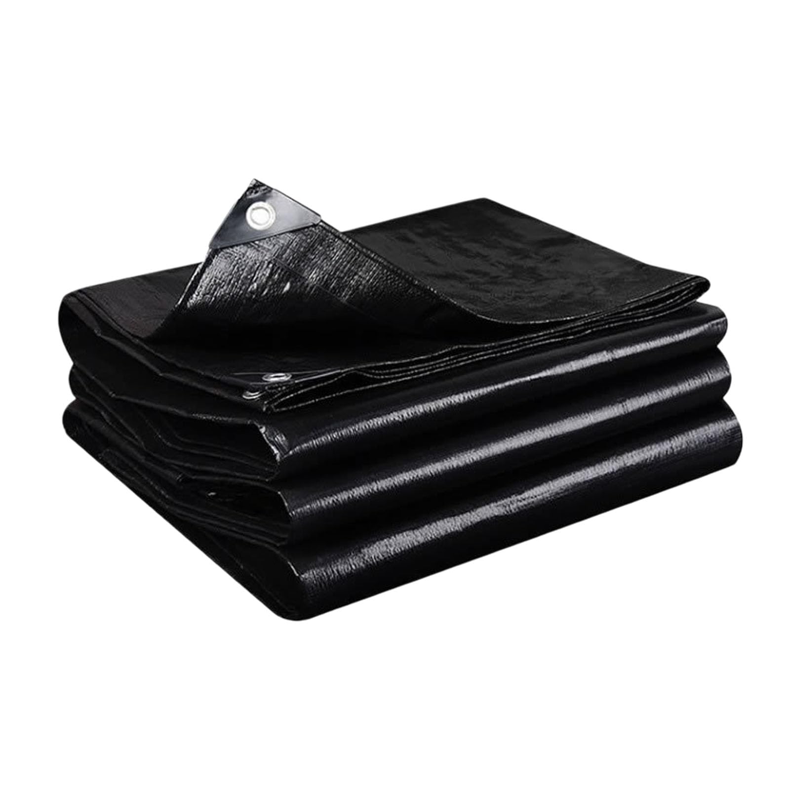 Lona impermeable resistente al moho y heladas con toldo negro de PE