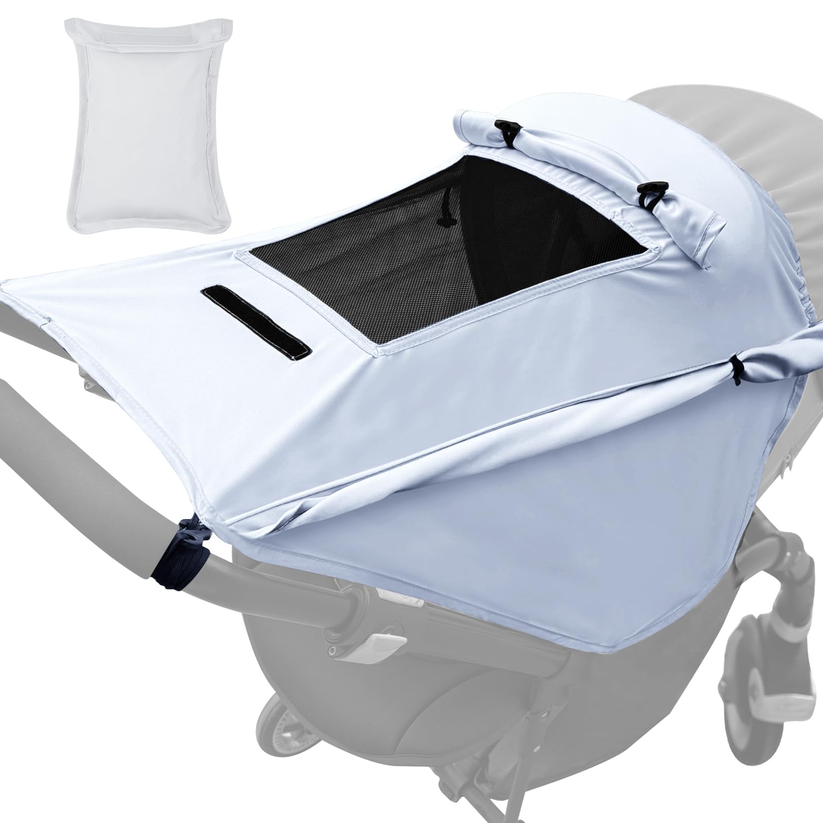 sonnensegel kinderwagen blau WD&CD Sonnensegel, Premium für Kinderwagen mit UV Schutz 50 +, mit Sichtfenster und extra breite Schattenflügel, Baby Color:401-Jake Blue Collection_Headdemock Küssaburg – Waldshut |
