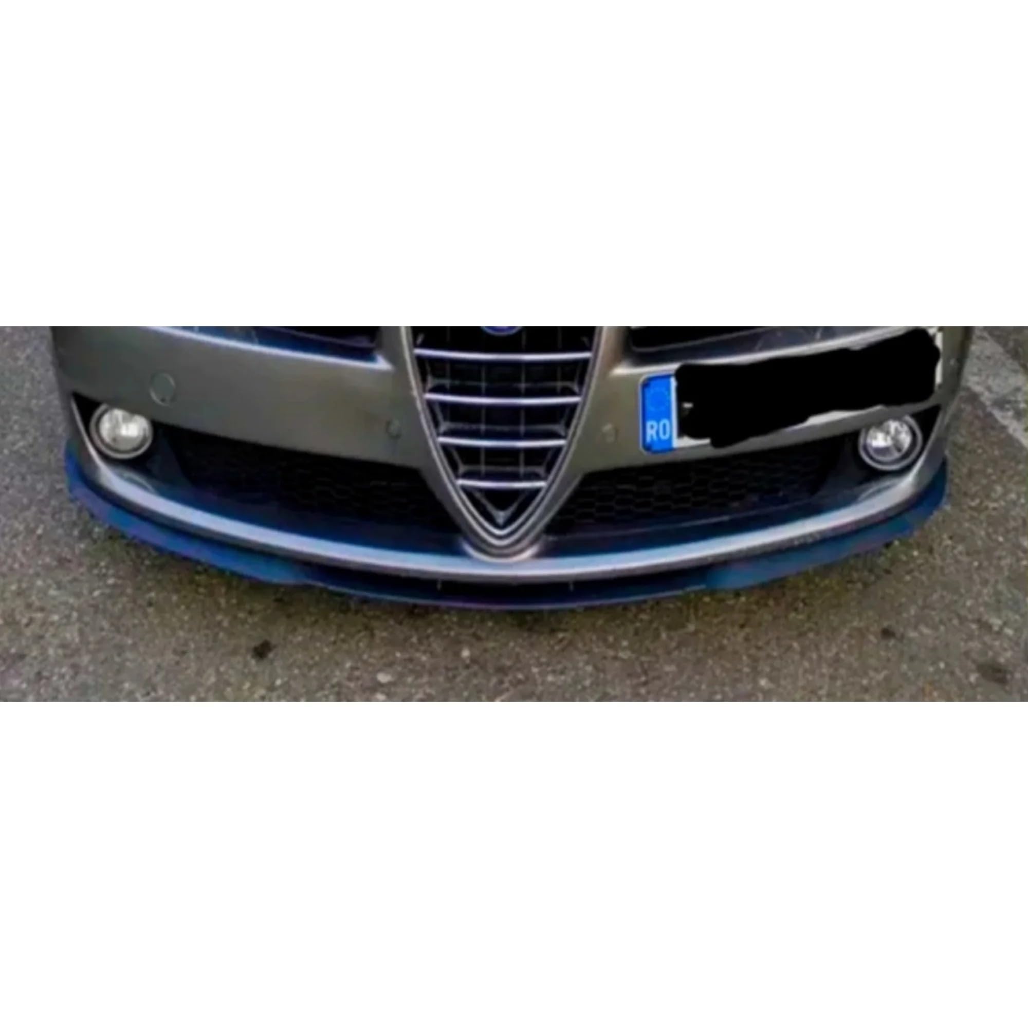 Spoiler Anteriore Per Alfa Per Romeo 159 Per CUPRA R Accessori Auto Spoiler Flap Universale 3 Pezzi Kit Corpo In Plastica Parti Esterne PARAURTI ANTERIORE Per LABBRO﻿ Spoiler Paraurti Anteriore(BLACK)