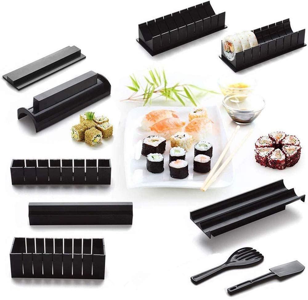 3 pièces, Kit de fabrication de Sushi, chine à Sushi bricolage, moule à riz japonais pour chine à rouleaux de Sushi, accessoires Bento, outils de cuisine à domicile | SHEIN 3 pièces, Kit de fabrication de Sushi, chine à Sushi bricolage, moule à riz japonais pour chine à rouleaux de Sushi, accessoires Bento, outils de cuisine à domicile | SHEIN