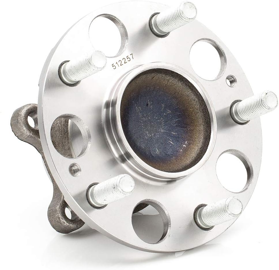 512257 Rear Wheel Bearings Hub Assembly Compatible with 2006-2011 Honda Civic DX, GX, LX