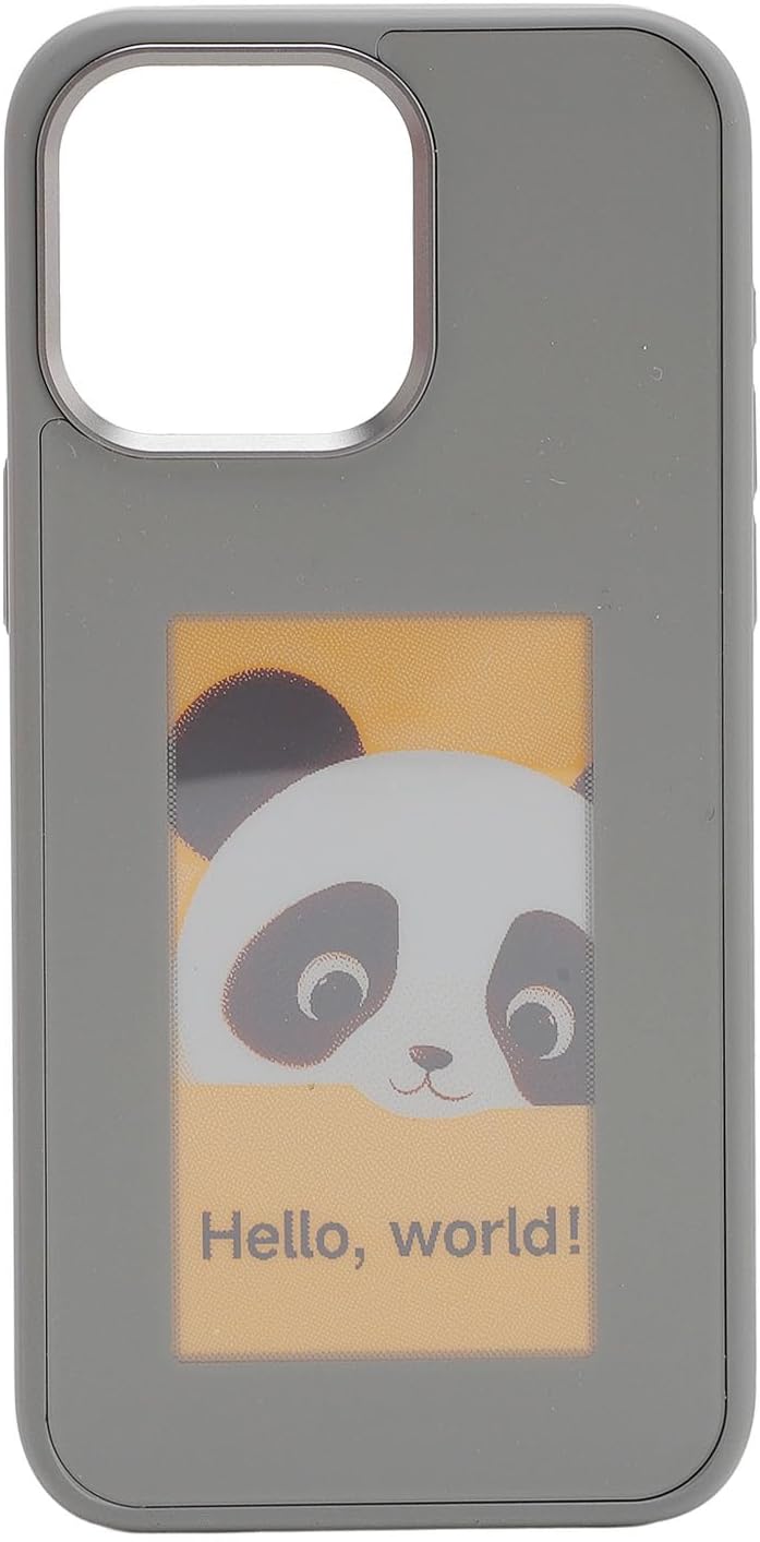 PUSOKEI Smart Ink Phone Case for iOS 15 Pro, 3.52 Inch Colorful Projection DIY Phone Protective Case, NFC Technology, App Control, Genericut60s5dn1a