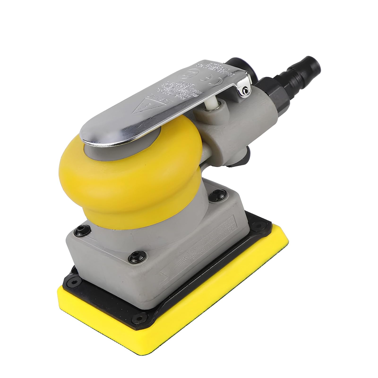 Pneumatic Sander 75x100mm Base with Powerful Vibrating for Efficient Metal Wood and Polishing Tool High Efficiency Air Propelled Sander