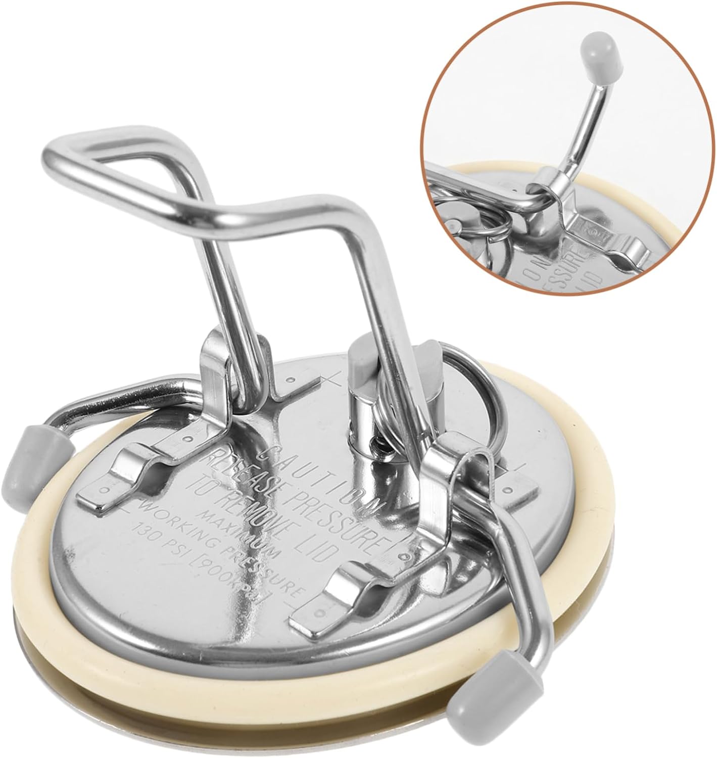 Stainless Steel Soda Beer Keg Lid for Homebrew Carbonation Sturdy Carbonized Lid for Bars and Restaurants 1 Piece