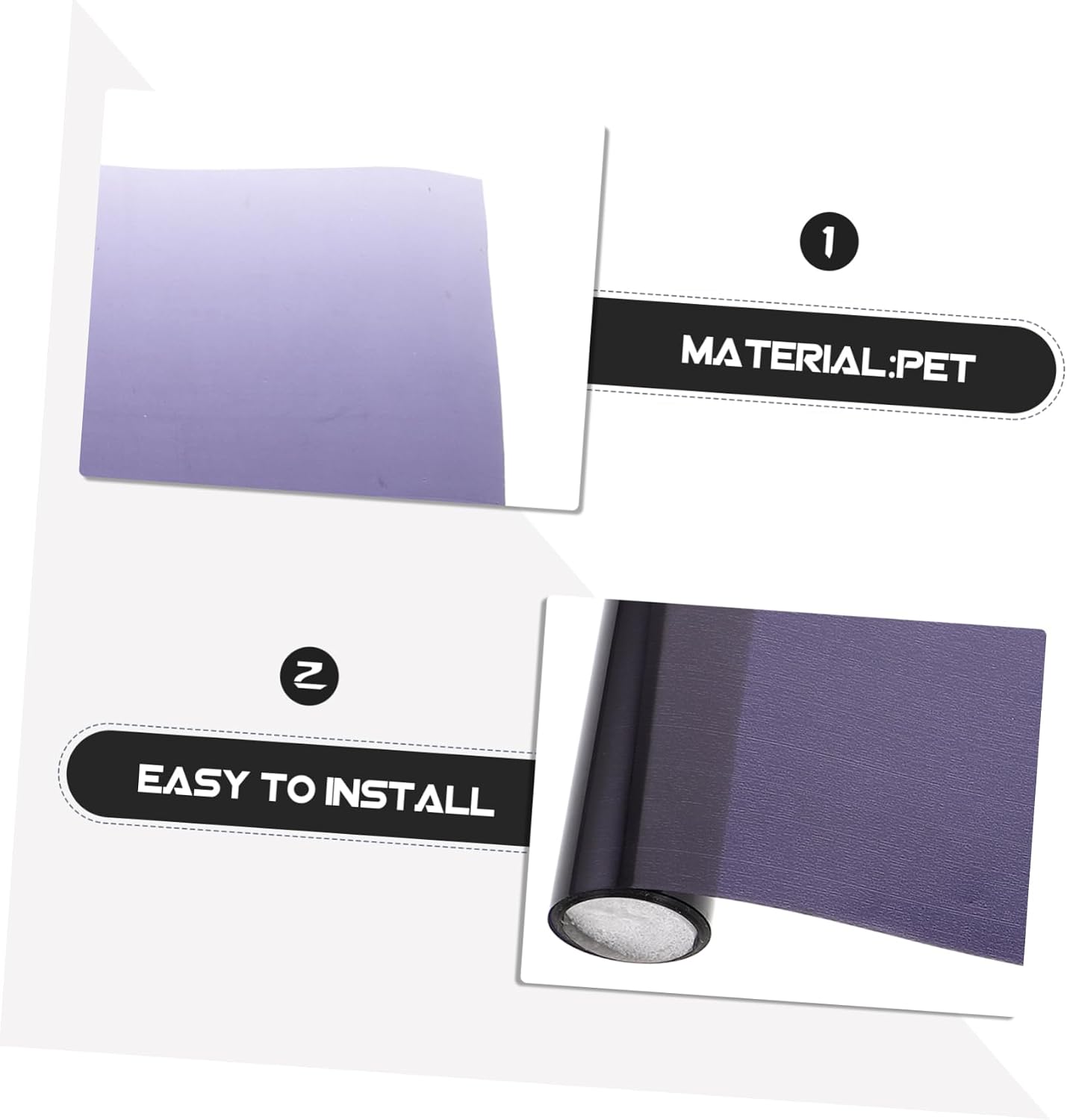 1roll Car Windshield Sun Shade Film Gradient Tint for Trucks Suvs Easy Installation Visor Strips for Enhanced Privacy and Heat Reduction