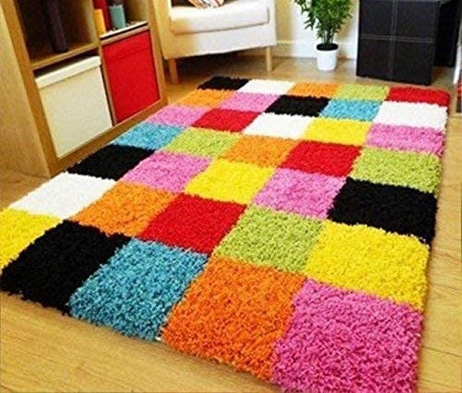 Image of Royal Look Edition Large 60 X 96 Inch Carpets for Home | Premium Shaggy Fur Rug Runner | Anti-Skid Bedroom Carpet |Premium Living Area Office Sofa Room (5X8 feet)