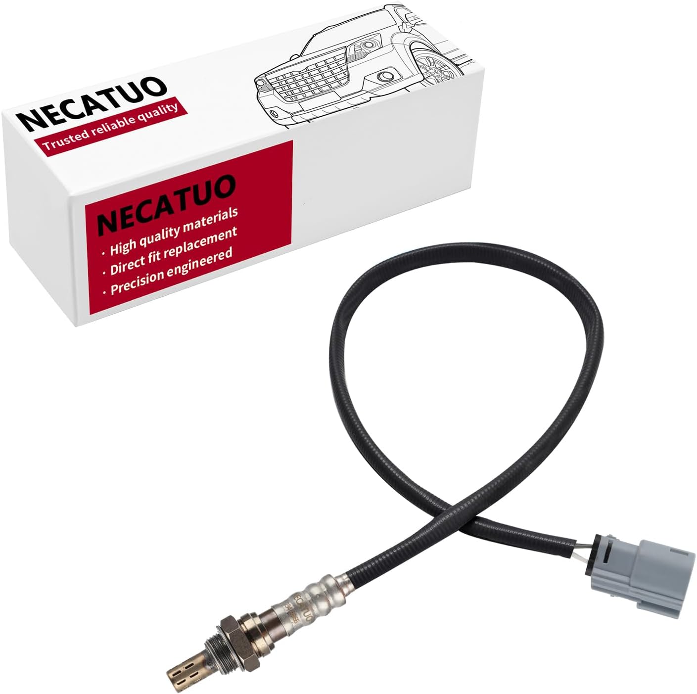 O2 Oxygen Sensor Heated Air Fuel Ratio Compatible with Ford Mustang Edge Explorer Flex Fusion Taurus E-350 Super Duty Transit-150 250 350 Lincoln MKS MKX MKZ Replace# 234-4966