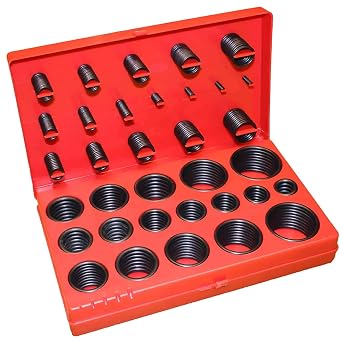 Mr O-Ring Metric Nitrile O-Ring Kit, 70 Durometer, Black, 32 Sizes, 401 PCS, Metric Sizes