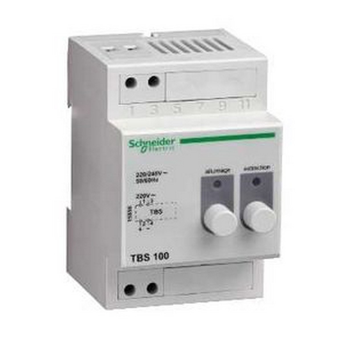 Schneider Electric - TBS - télécommande de blocs d'éclairage de sécurité - compatibilité 100 blocs - 15856