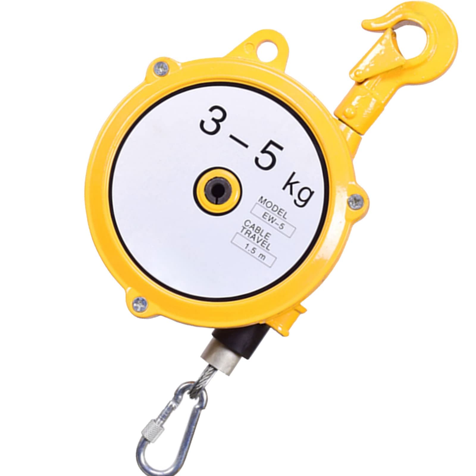 Bilanciatore a Molla con Blocco, 1-3kg/3-5kg/5-9kg Bilanciatore a Molla, Attrezzo per Bilanciamento a Molla per Fabbriche, Officine e Attrezzature Automobilistiche(Size:3-5kg)