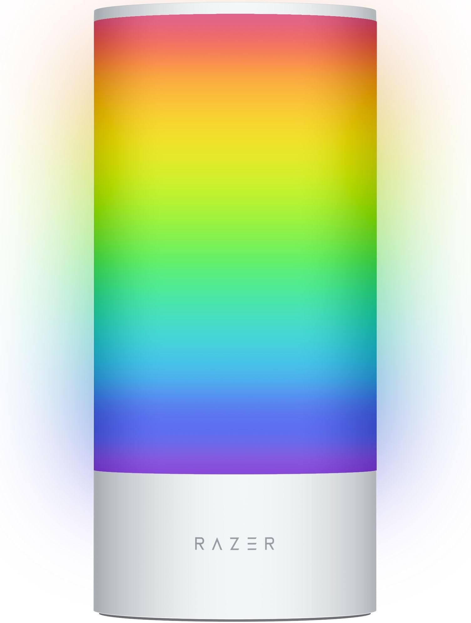 Aether Lamp Pro: Multi-Zone RGB LED Lighting - Touch Controls - Bluetooth - Game & Music Sync - Works with Amazon Alexa, Google Home - Razer Gamer Room App for Unified Control